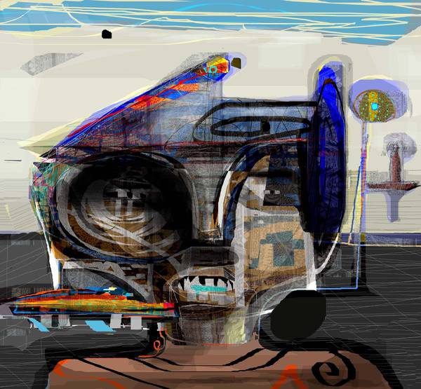 Selbstportrait Mit Fährmann