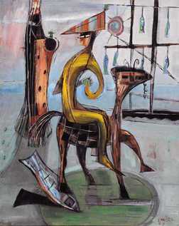 Die Übergabe des Apfels