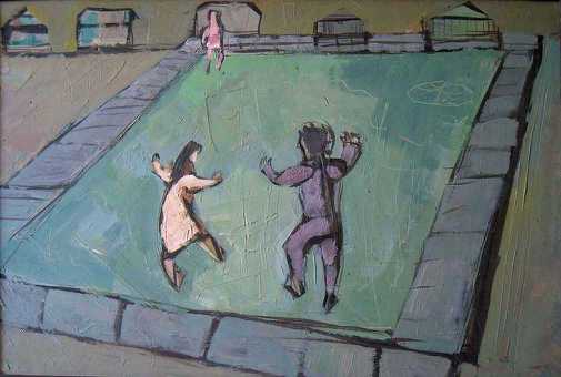 Kinder auf dem Spielplatz