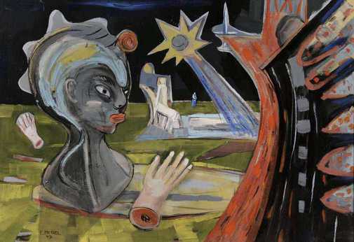 Sherazade erzählt die geschichte vom Stern