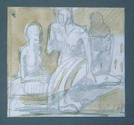 Mädchen mit Fächer 2