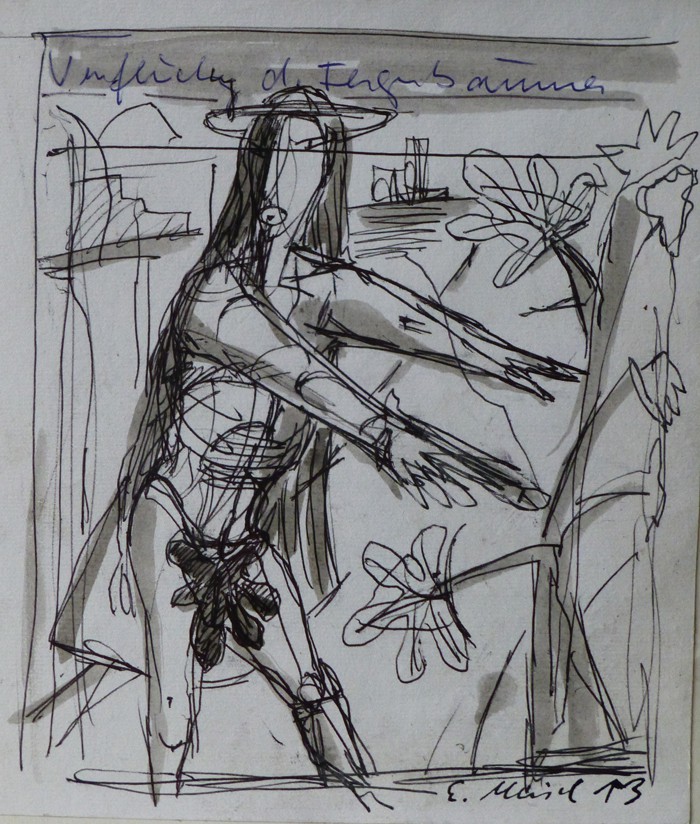 Jesus verflucht den Feigenbaum