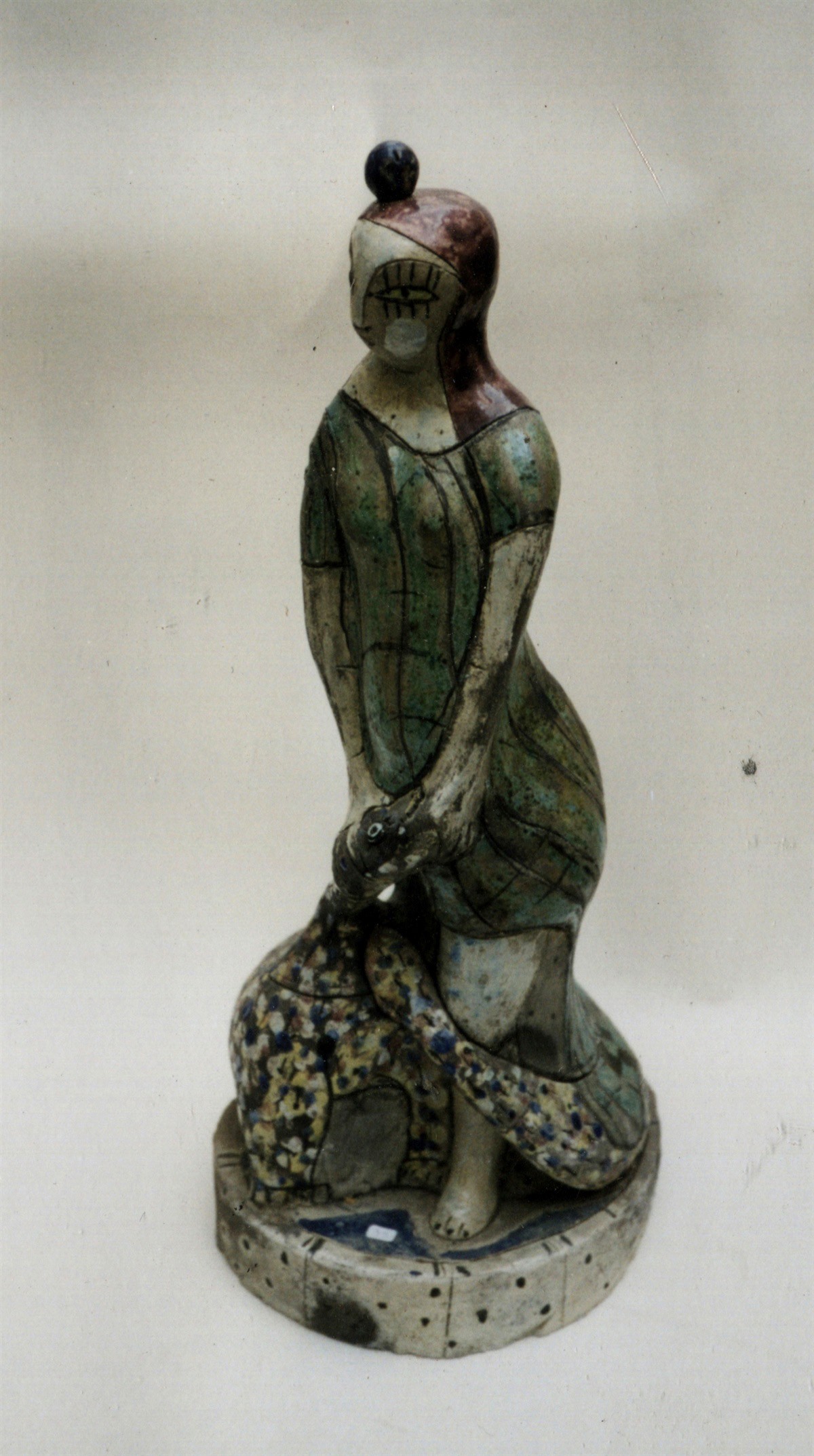 Jungfrau mit Drachen